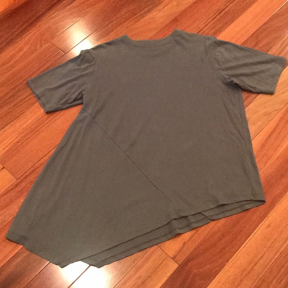 Asymmetrical shirt